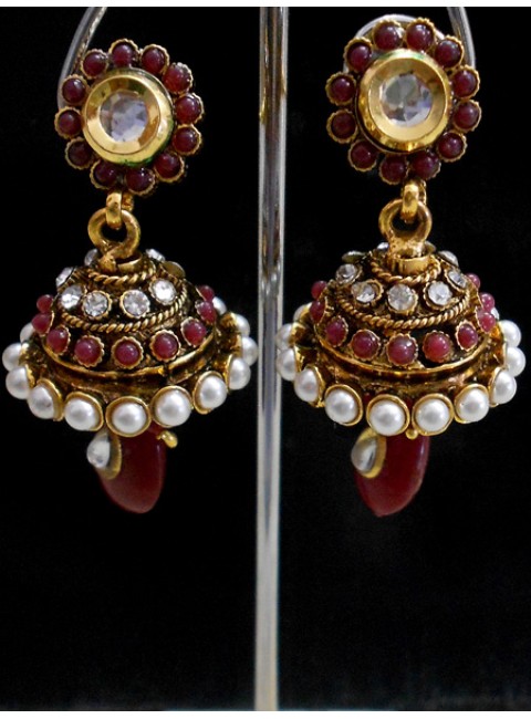 Polki Earrings